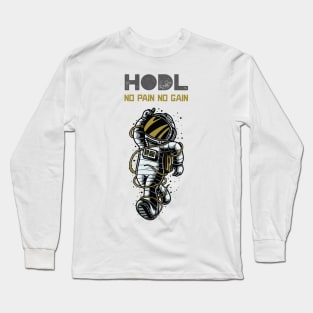 Hodl Astronaut Long Sleeve T-Shirt